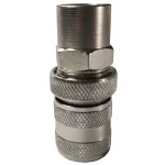 Engate Rápido 1/2' com esfera rosca Fêmea com Trava